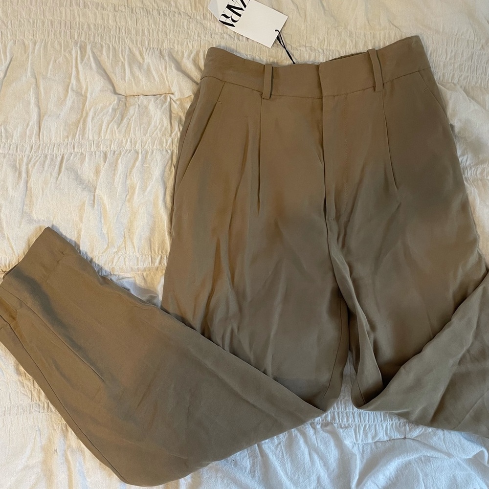 zara trousers NWT